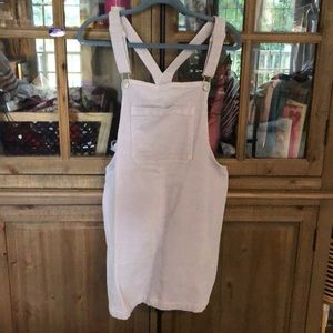 Lavender overall dress